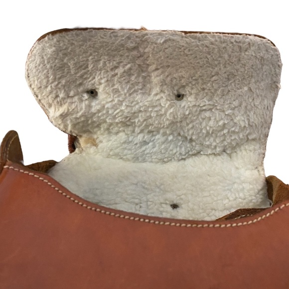 Vintage Tooled Leather Horse Saddle Shoulder Bag - Picture 9 of 13